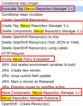 Nexus Platform Plugin · Devops Roadmap